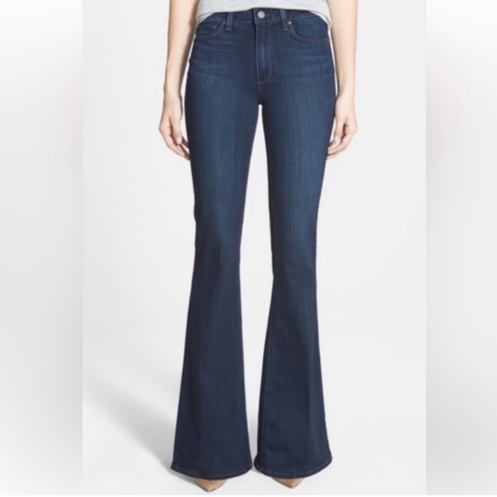 👖 Paige High Rise Bell Canyon Flare Jeans size 28